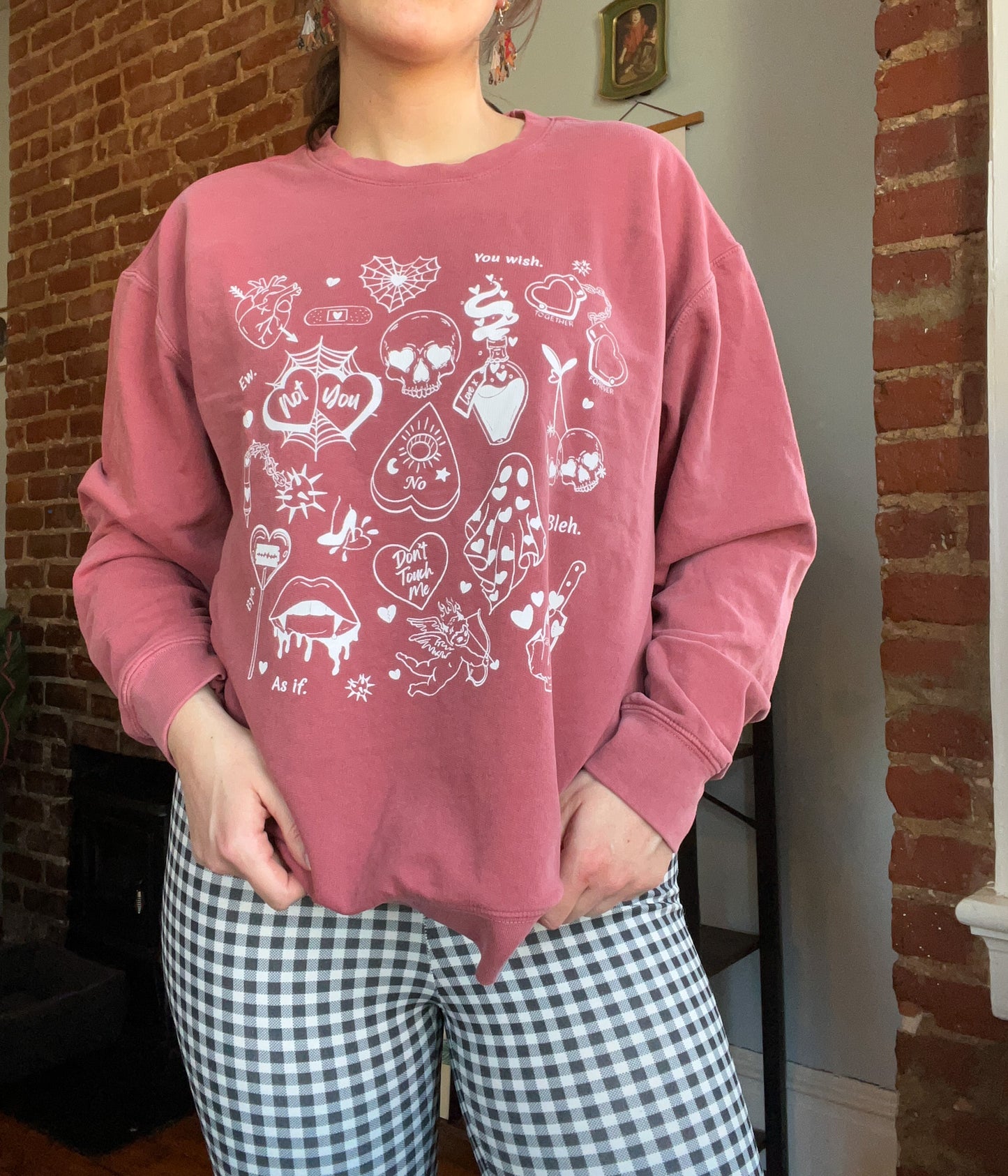 Valloween Doodle Crewneck