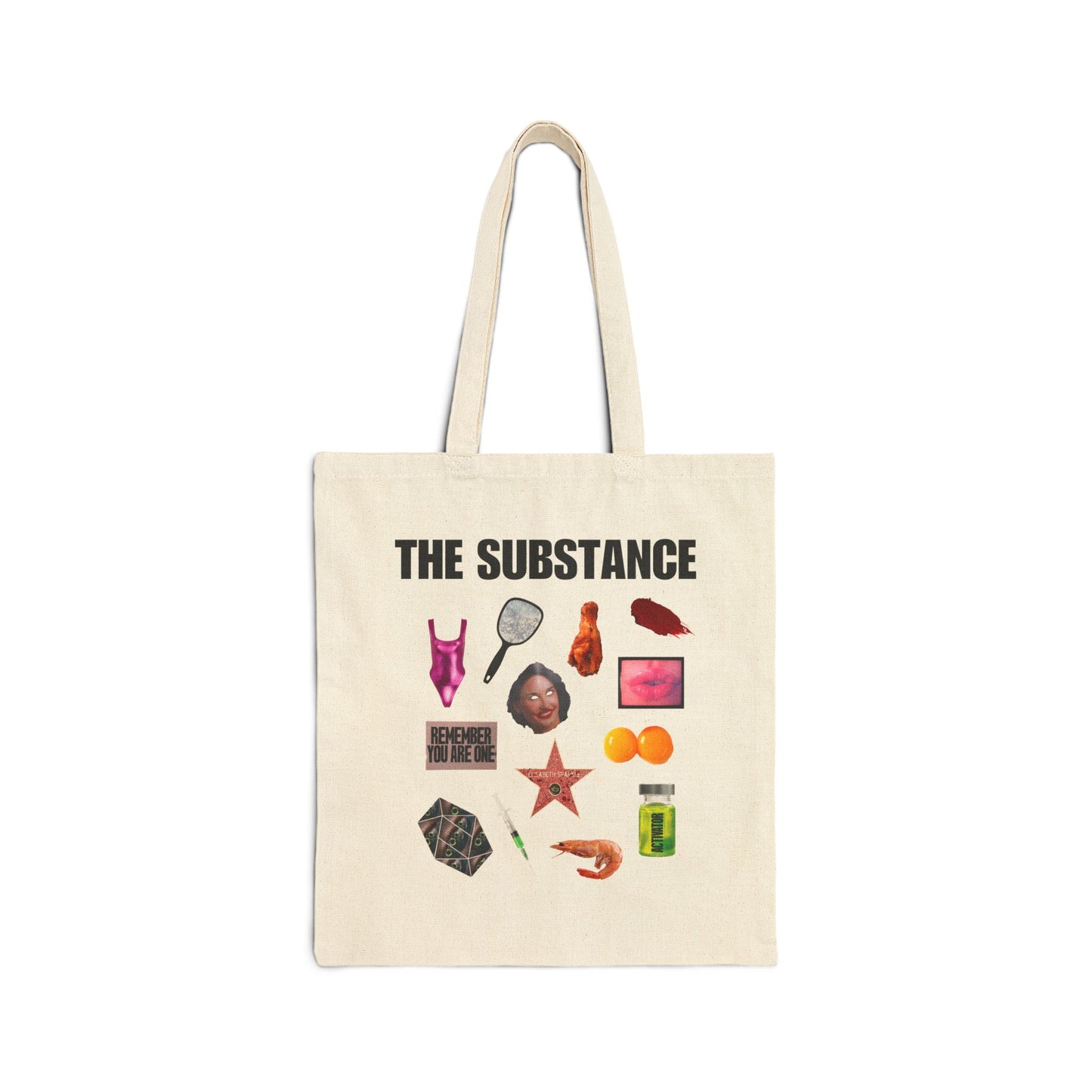 The Substance Movie Canvas Tote Bag