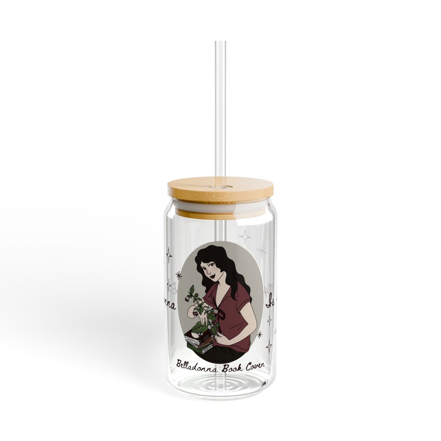 The Belladonna is in My Bag Coffee Glass Cup