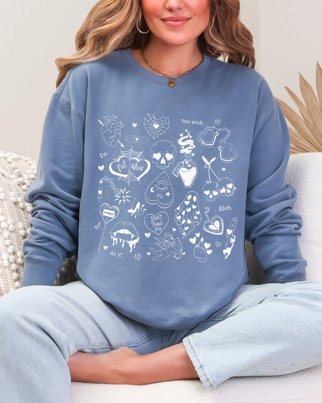 Valloween Doodle Crewneck