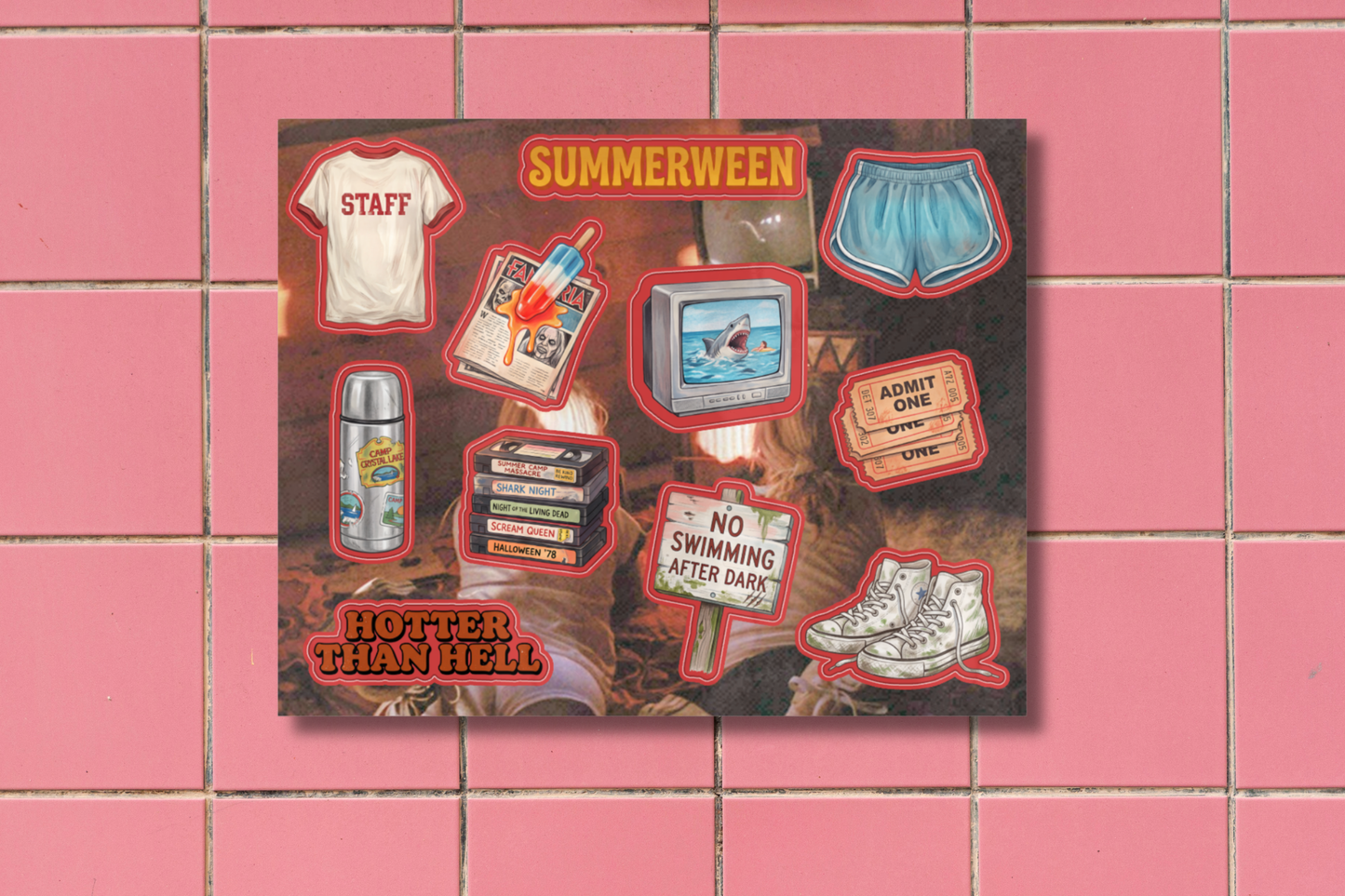 Summerween Sticker Sheet