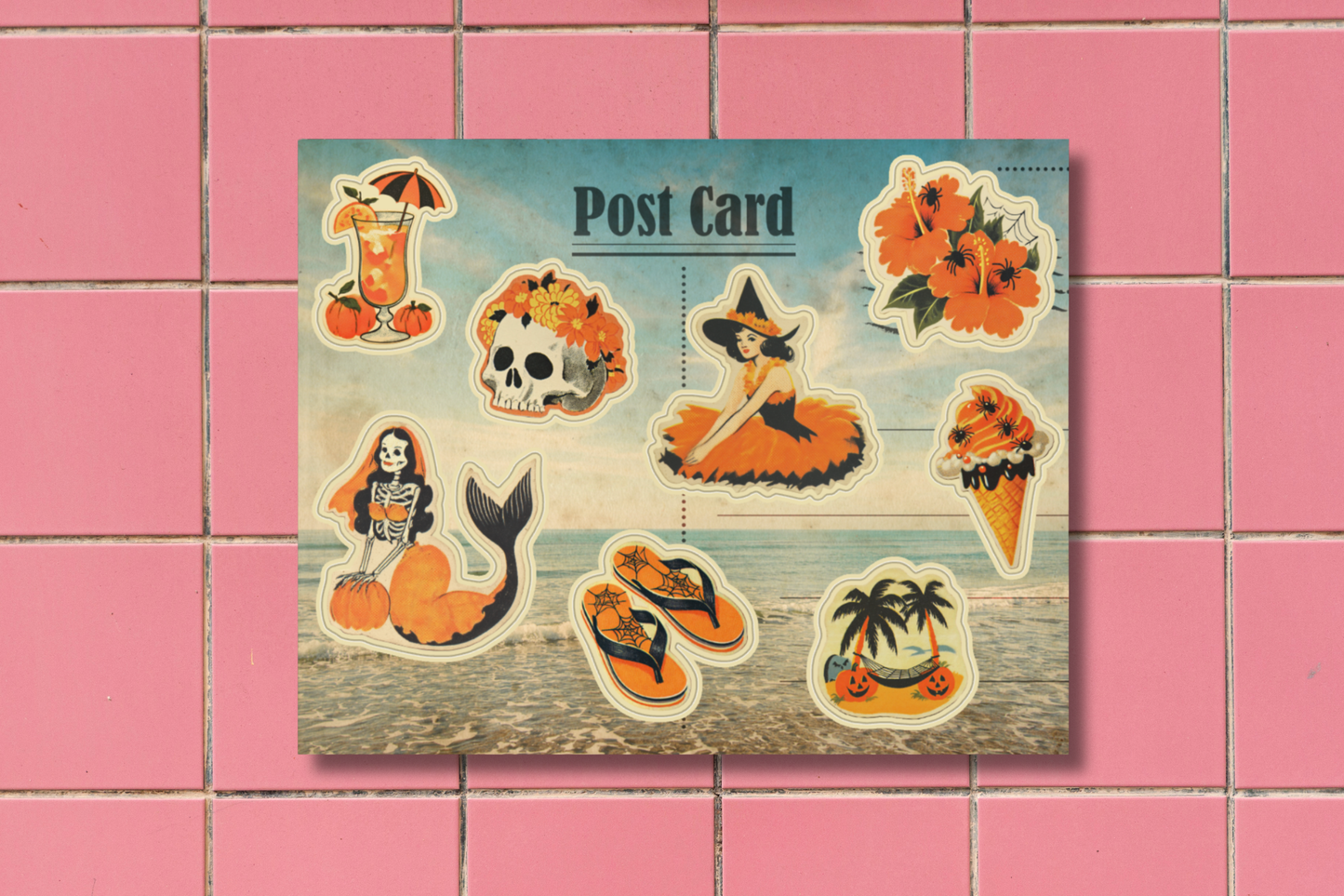 Summerween Sticker Sheet
