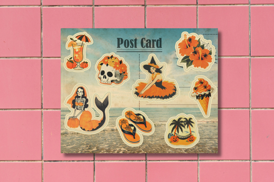 Summerween Sticker Sheet