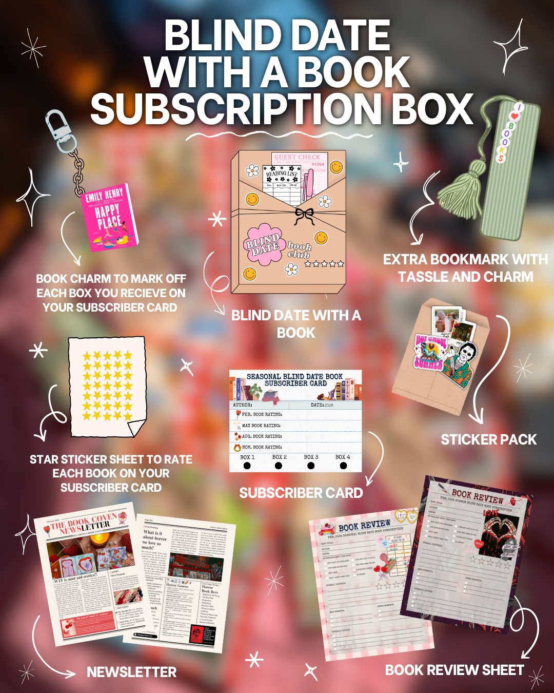Horror Blind Date Book Subscription