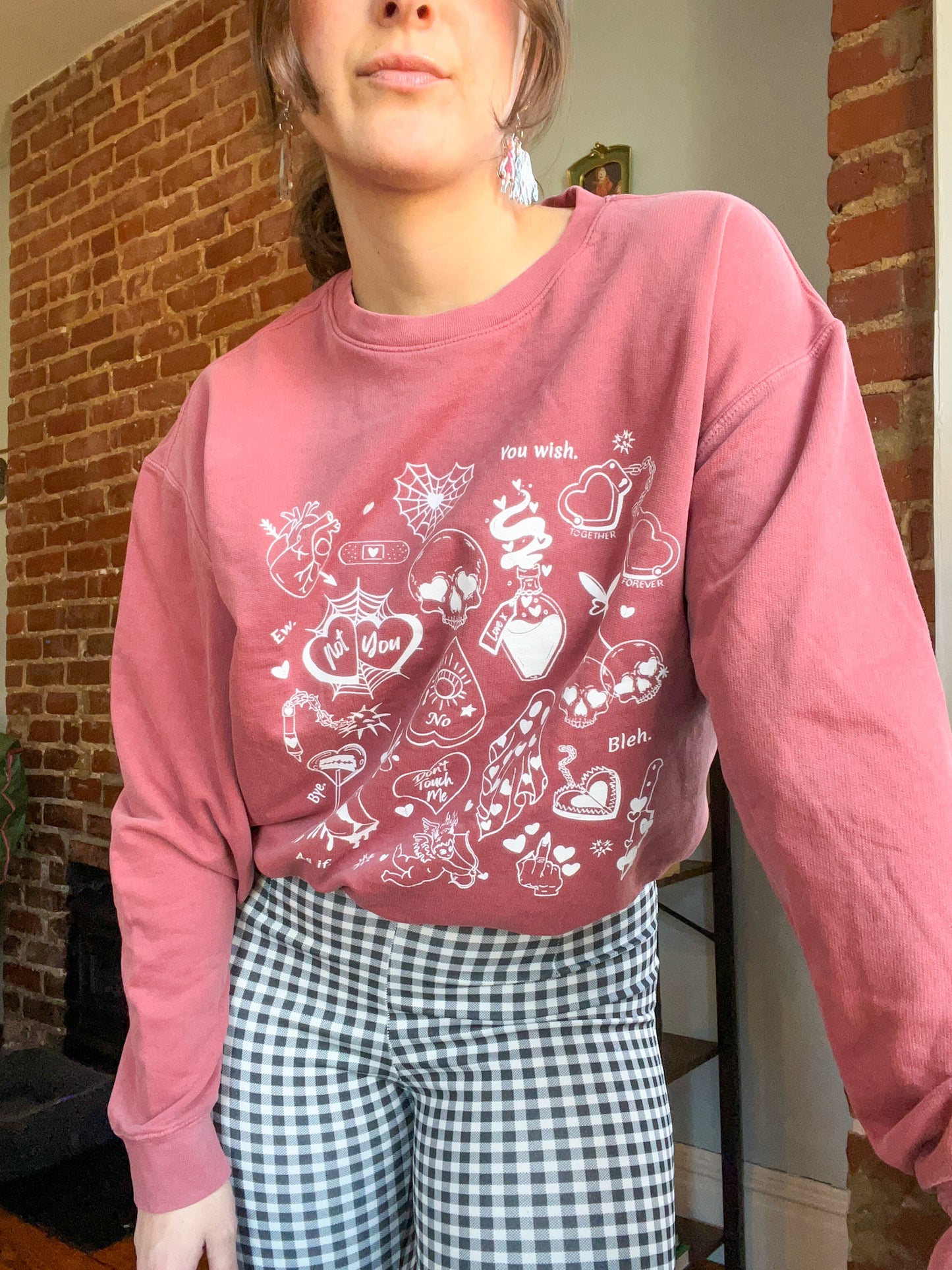 Valloween Doodle Crewneck