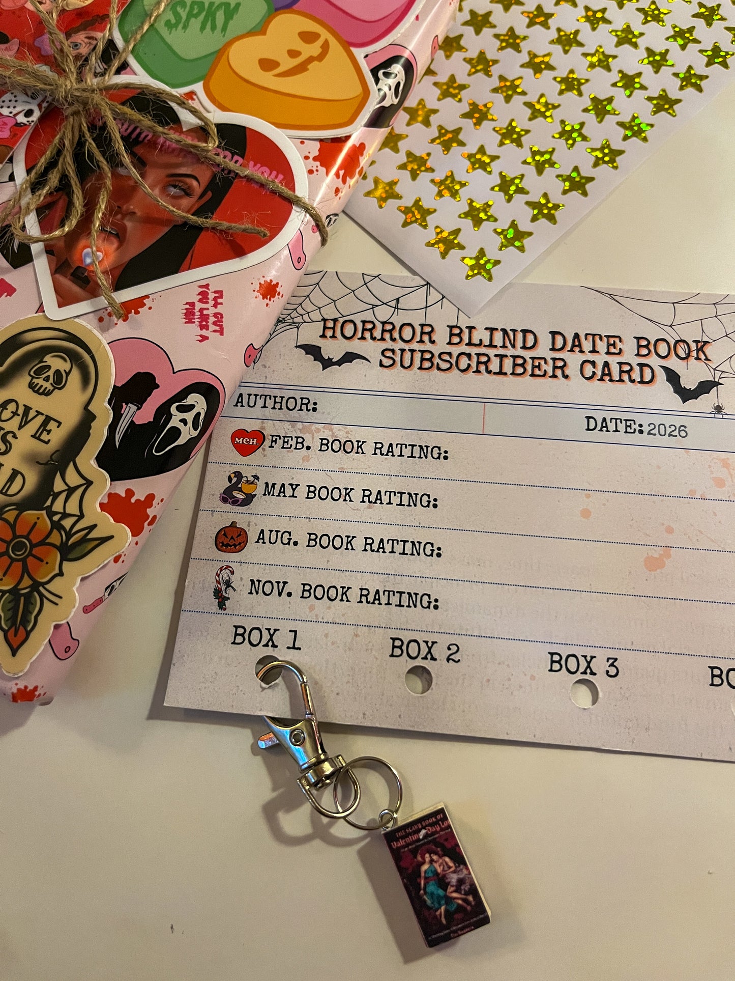 Horror Blind Date Book Subscription