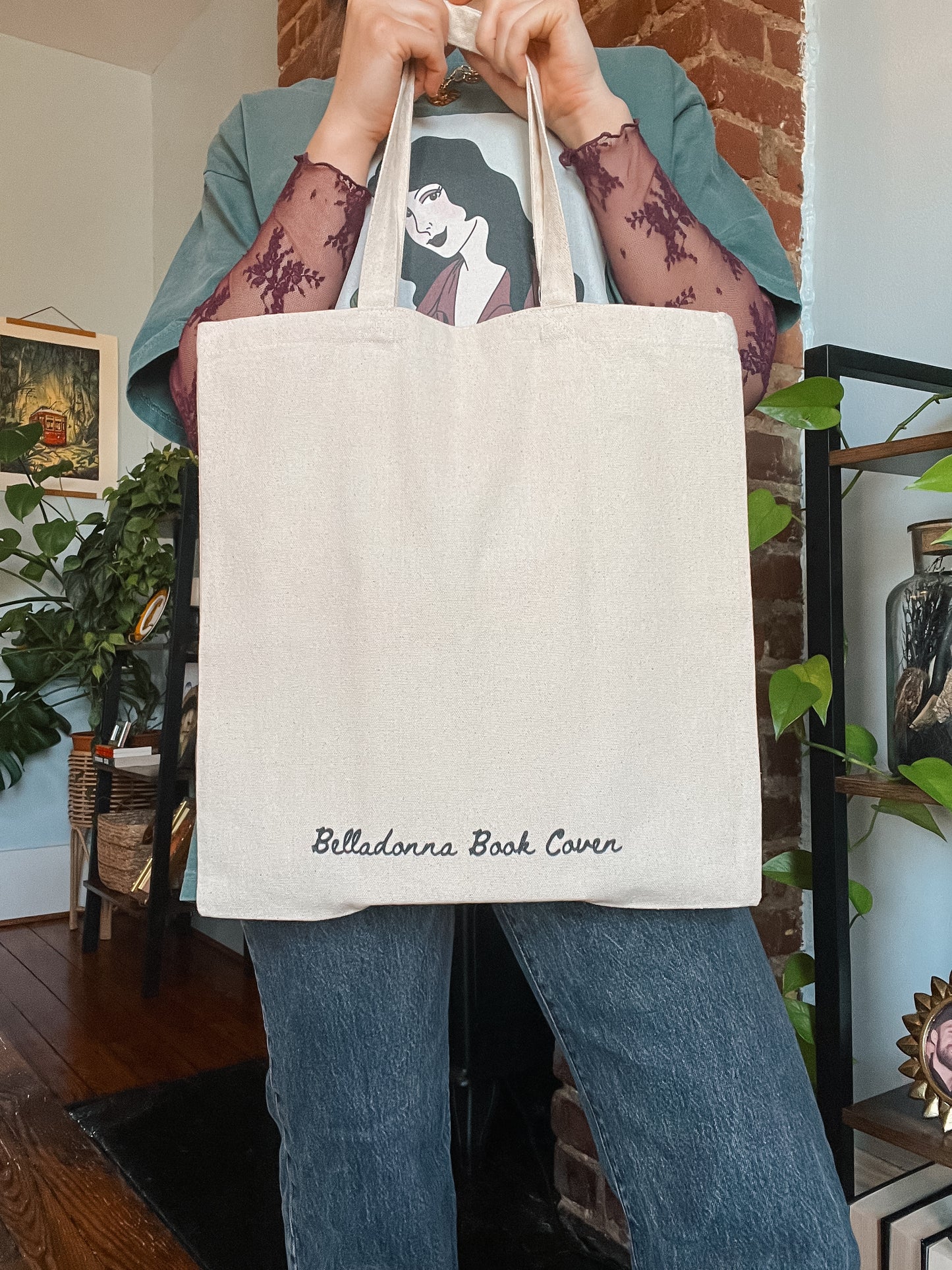 The Belladonna is in My Bag Canvas Tote Bag