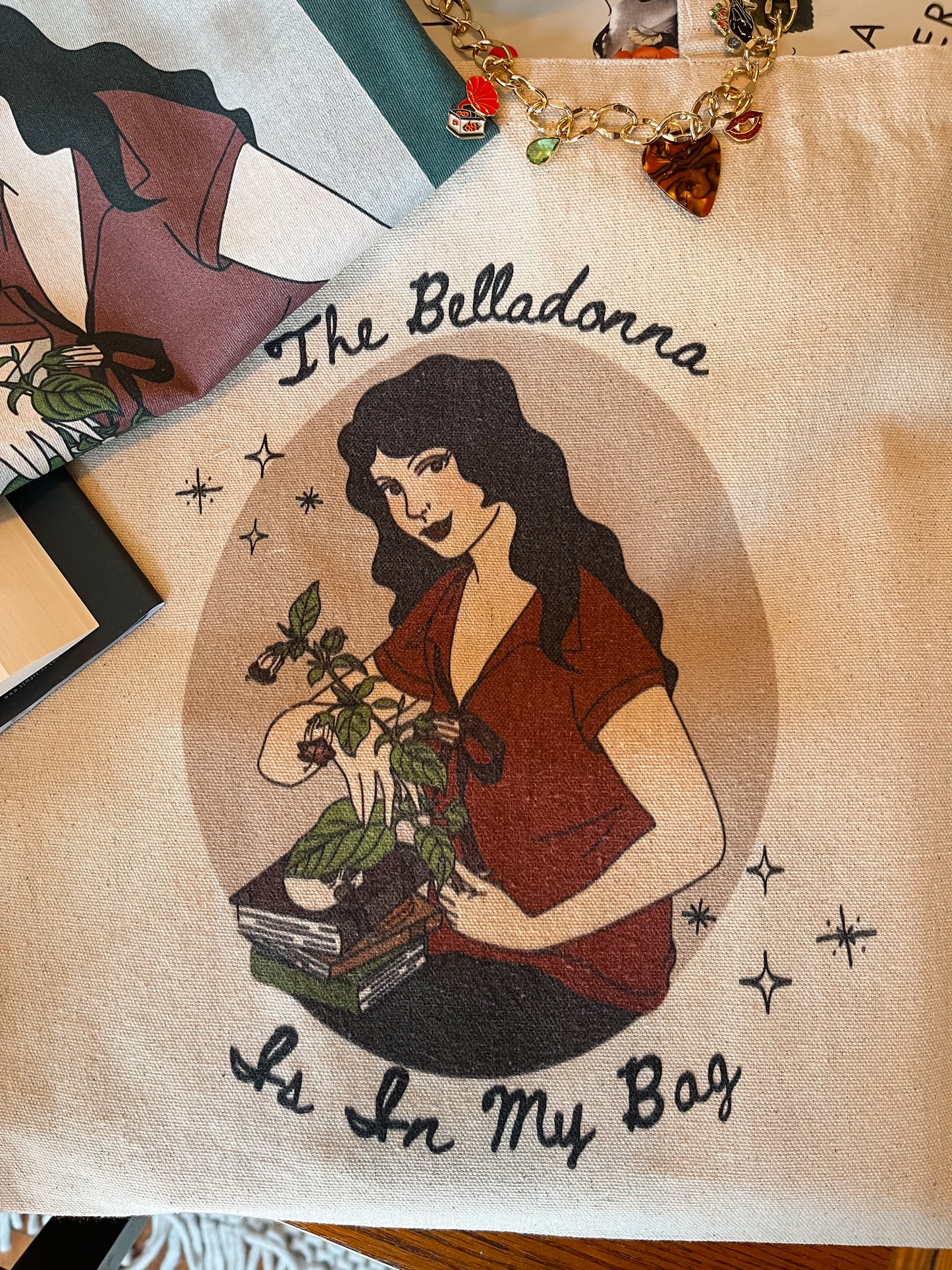 The Belladonna is in My Bag Canvas Tote Bag