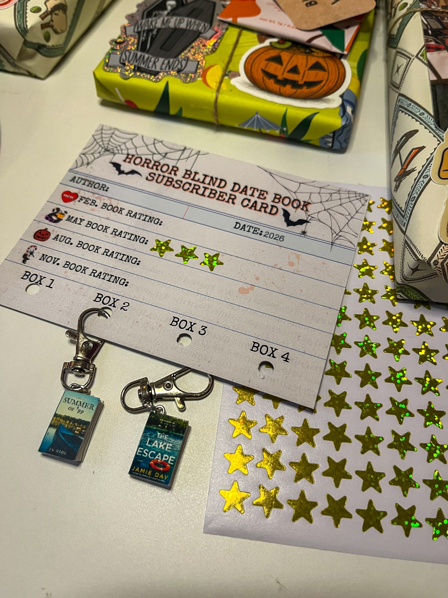 Seasonal Blind Date Book Subscription