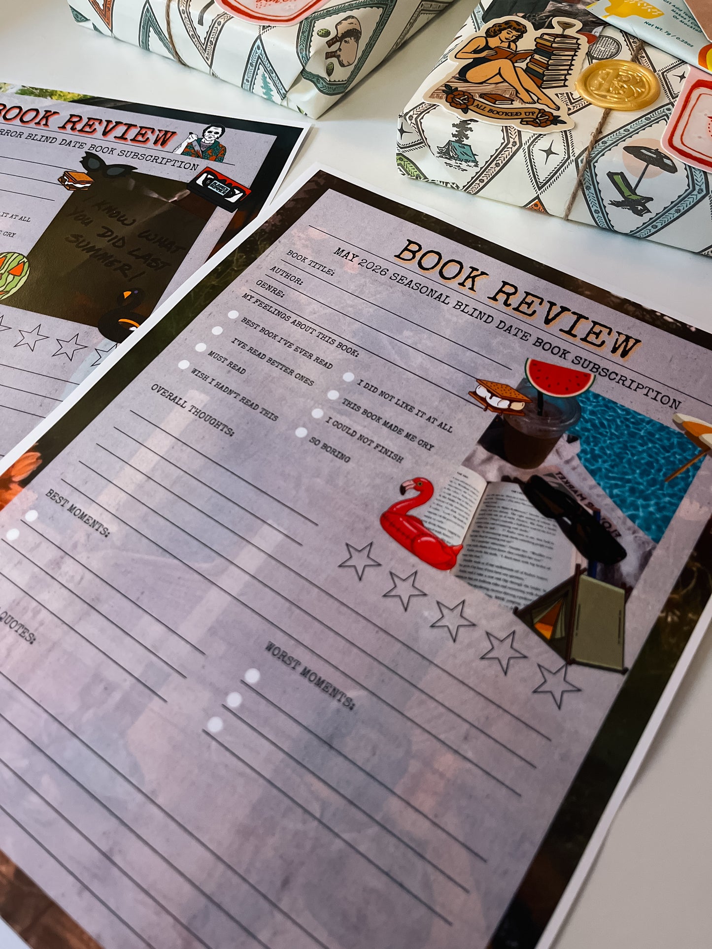 Seasonal Blind Date Book Subscription