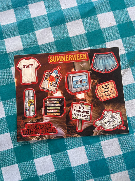 Summerween Sticker Sheet
