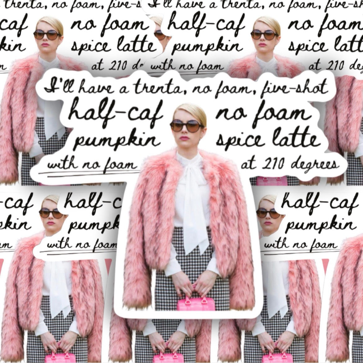 Scream Queens Chanel Oberlin Sticker