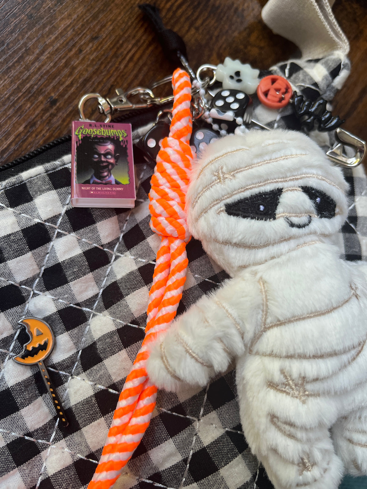 Mummy Plush Keychain