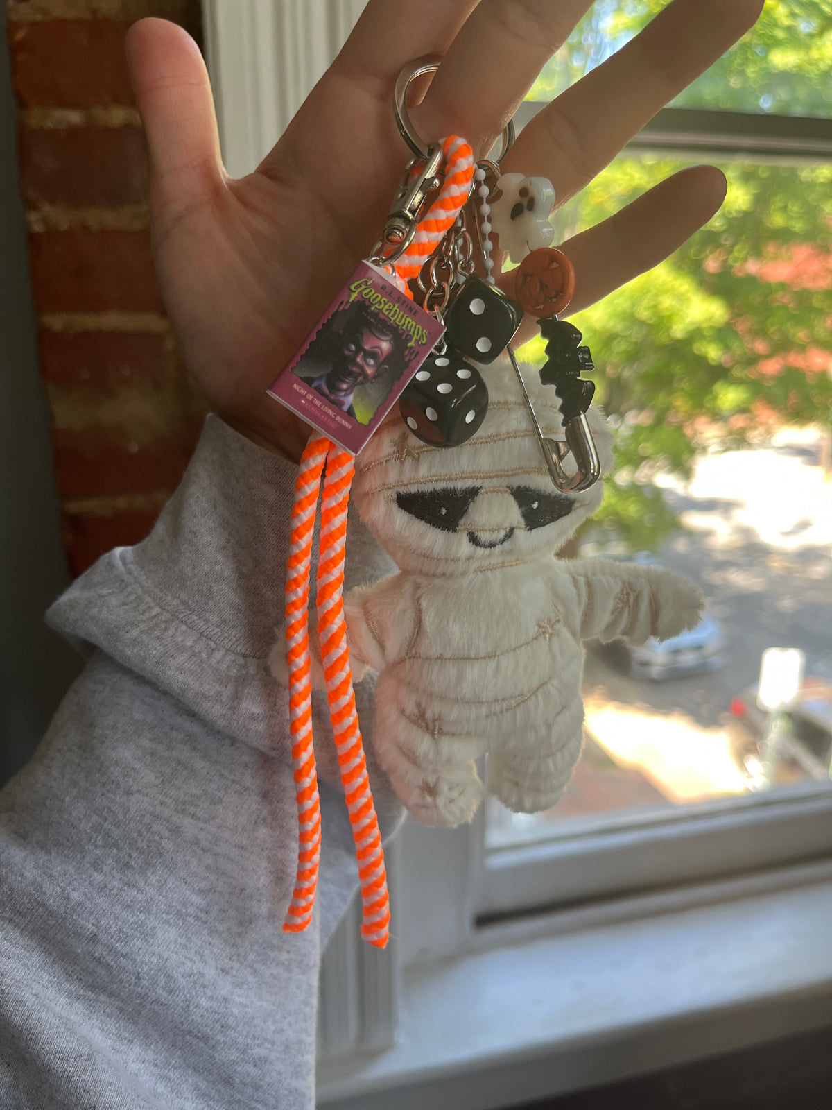 Mummy Plush Keychain