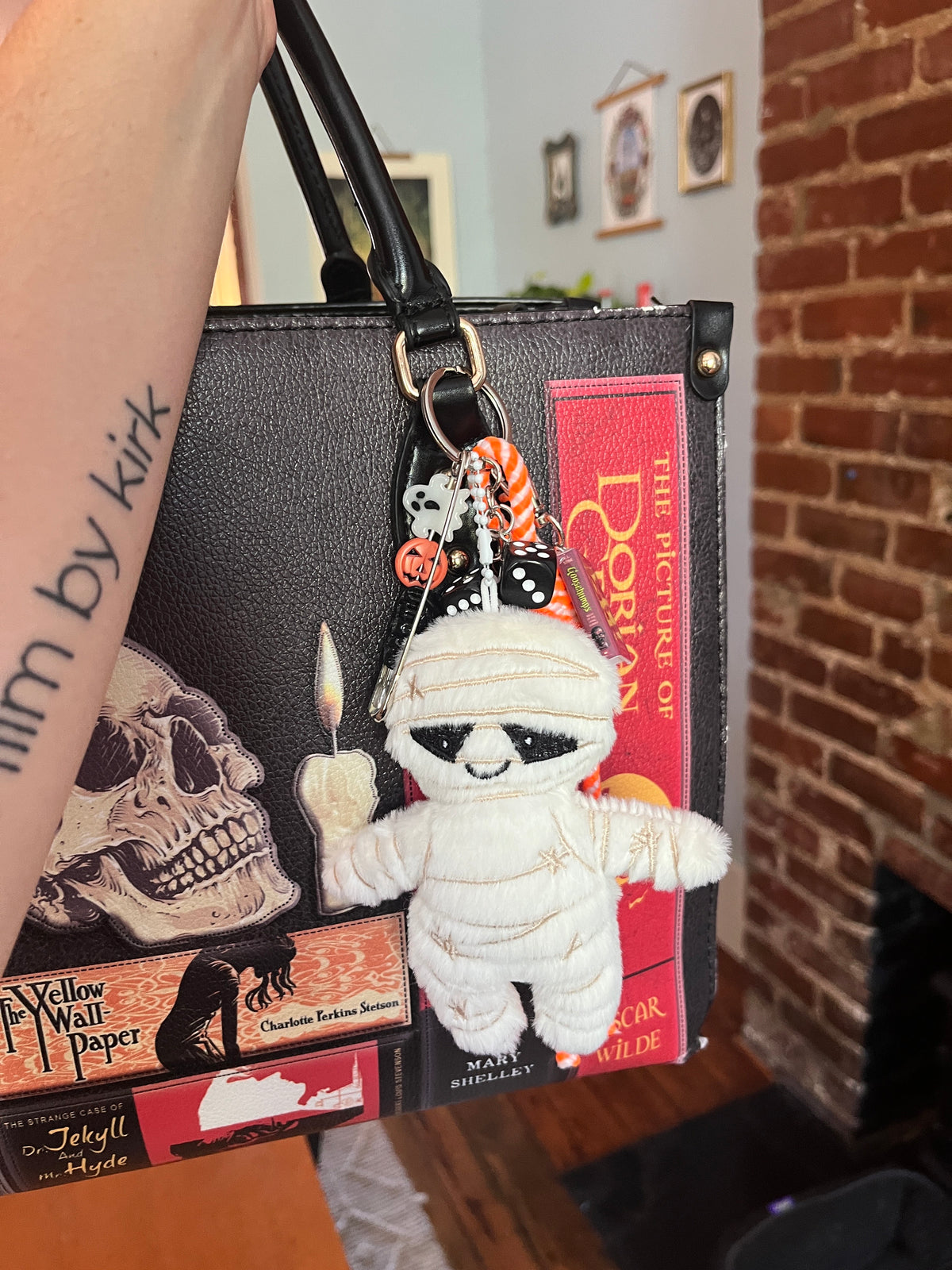 Mummy Plush Keychain