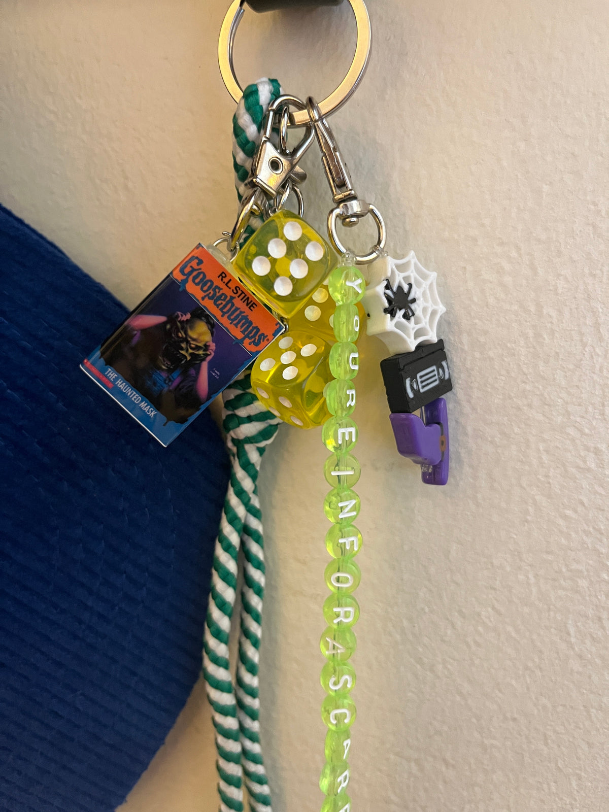Goosebumps Green Keychain #2