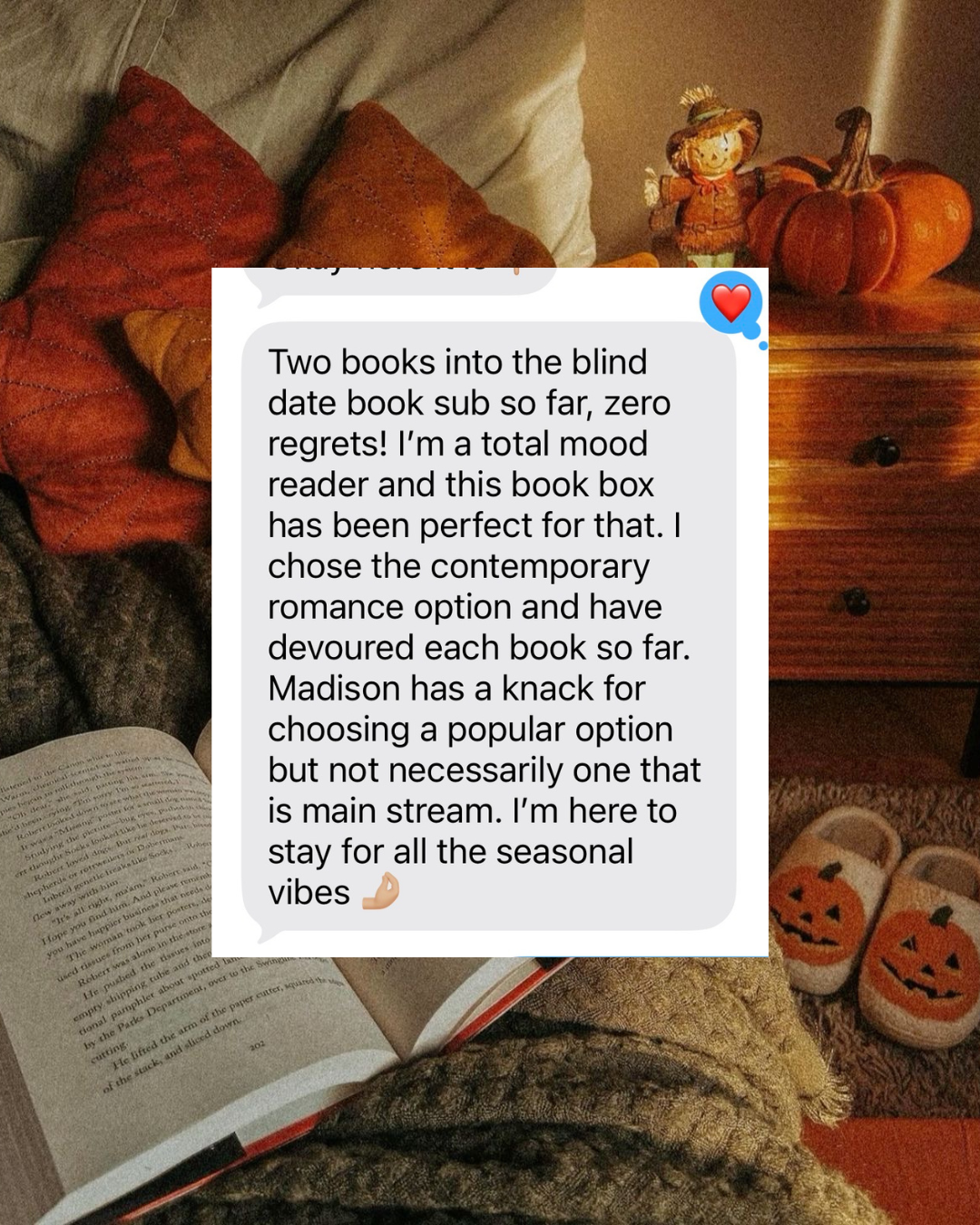 Seasonal Blind Date Book Subscription