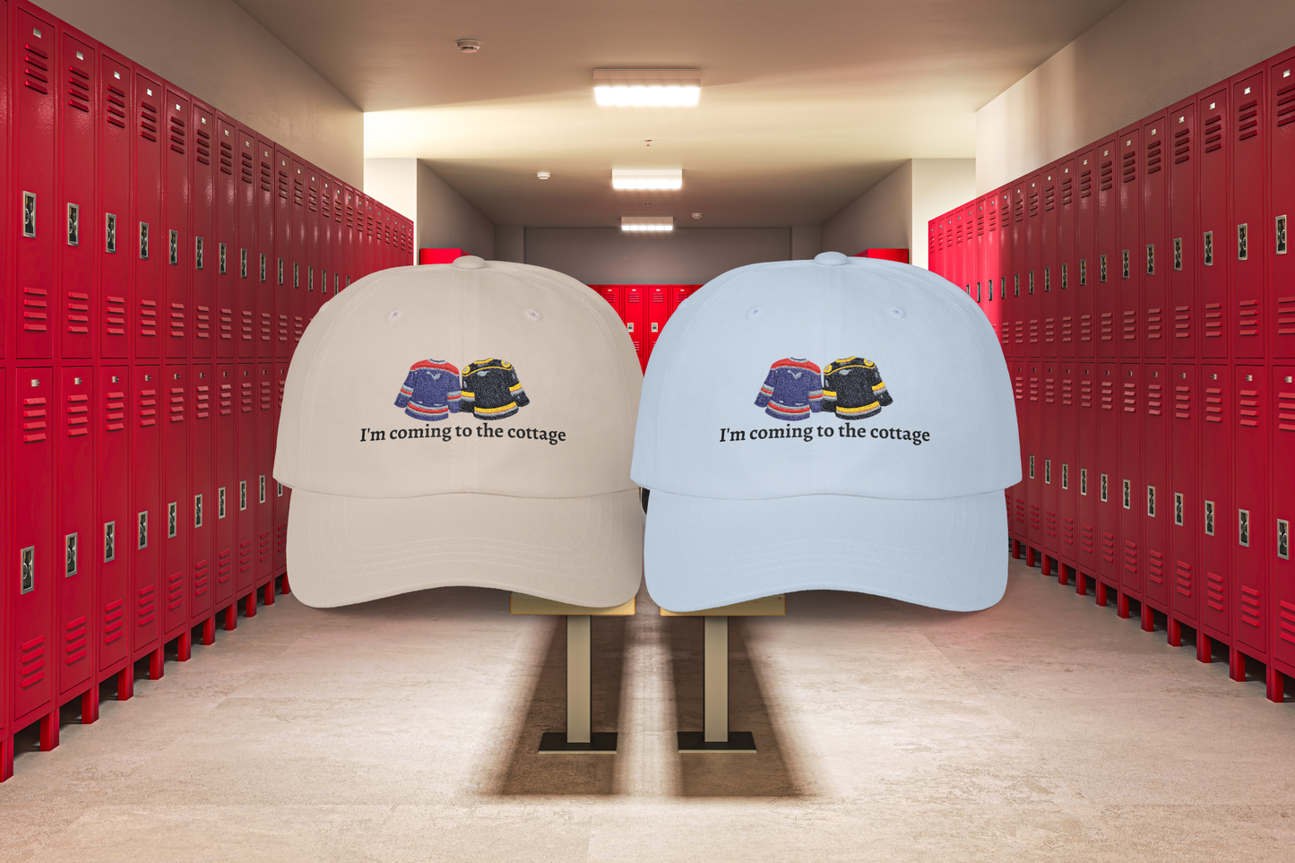 Heated Rivalry Dad Hat